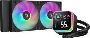 Купить Система водяного охлаждения Deepcool LQ240 ARGB Soc-AM5/AM4/1200/1700/1851 черный 4-pin 38.71dB Al LCD 300W 1530gr Ret (R-LQ240-BKLSMW-G-1) - 4D-15549073 из реестра по лучшей цене