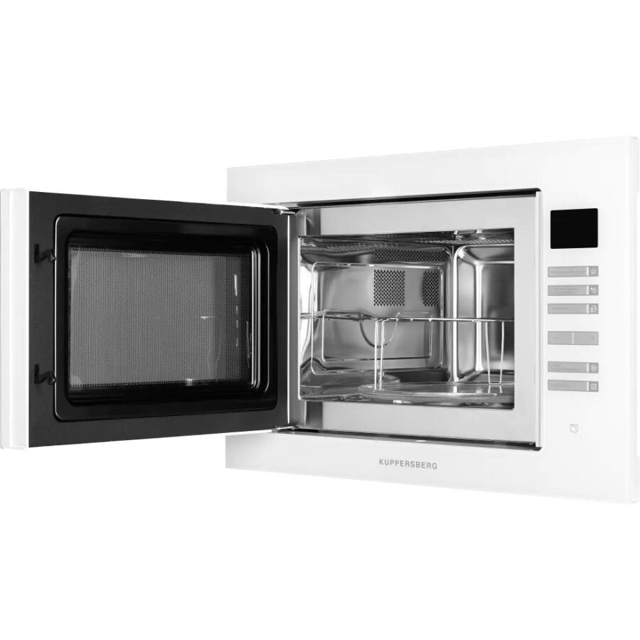 Встраиваемая микроволновая печь Kuppersberg/ 25 л, High-Tech, 900 Вт, белый — изображение 4