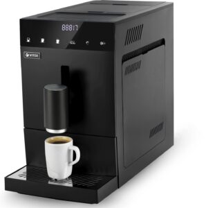 Купить Кофемашина Vitek Metropolis VT-8700 1350Вт черный - 4D-14814925 из реестра по лучшей цене