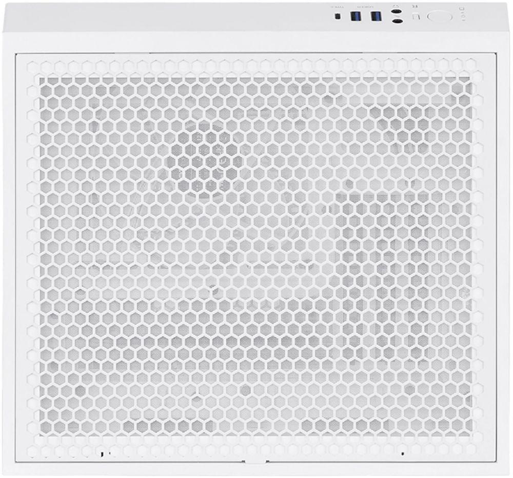 Корпус Thermaltake The Tower 200 белый без БП miniITX 6x120mm 4x140mm 2xUSB3.0 audio bott PSU — изображение 2