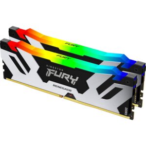 Купить Память оперативная/ Kingston 32GB 6400MT/s DDR5 CL32 DIMM (Kit of 2) FURY Renegade RGB XMP - 4D-12877875 из реестра по лучшей цене