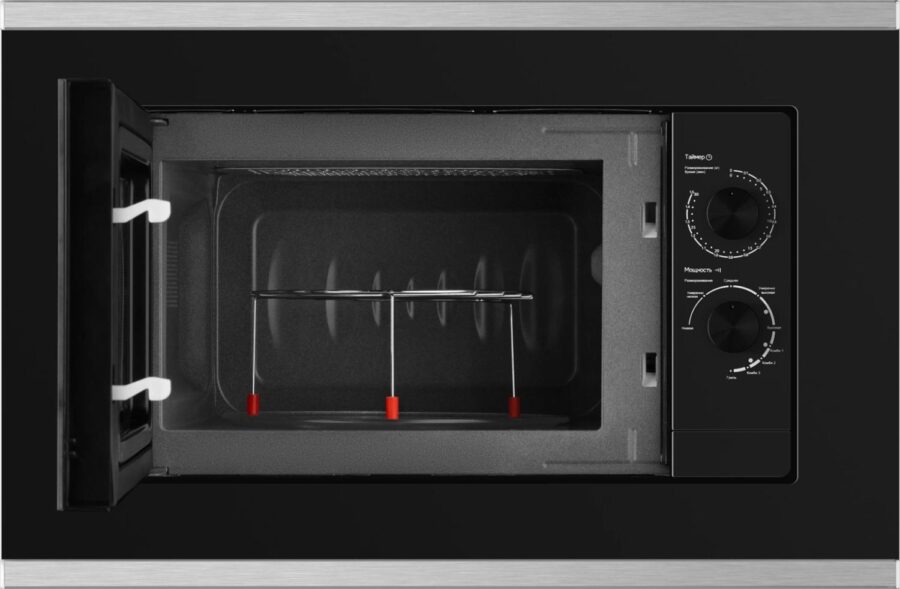 Микроволновая печь Weissgauff HMT-2017 Grill 20л. 700Вт черный (встраиваемая) — изображение 2