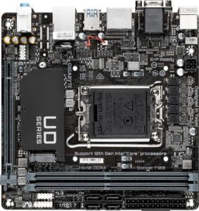 Купить Материнская плата Gigabyte H610I DDR4 Soc-1700 Intel H610 2xDDR4 mini-ITX AC`97 8ch(7.1) GbLAN+VGA+HDMI+DP - 4D-12938916 из реестра по лучшей цене