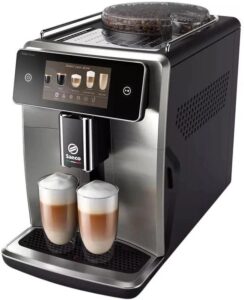 Купить Кофемашина Saeco SM8785/00 серебристый - 4D-15657881 из реестра по лучшей цене