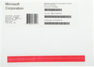 Купить ПО Microsoft Windows Server CAL 2022 English 1pk DSP OEI 5 Clt User CAL (R18-06466) - 4D-15683069 из реестра по лучшей цене