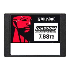 Купить Твердотельный накопитель Kingston Enterprise SSD 7,68TB DC600M 2.5" SATA 3 R560/W530MB/s 3D TLC MTBF 2M 94 000/34 000 IOPS 14016TBW (Mixed-Use) 3 years - 4D-13348506 из реестра по лучшей цене