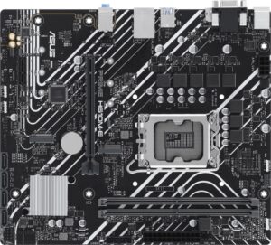 Купить Материнская плата Asus PRIME H610M-E-CSM Soc-1700 Intel H610 2xDDR5 mATX AC`97 8ch(7.1) GbLAN+VGA+HDMI+DP - 4D-14011087 из реестра по лучшей цене