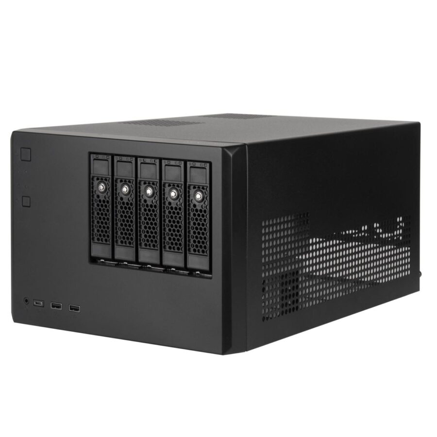 Корпус для ПК Silverstone Bad Pack G49CS351B000020 5-bay SAS-12G / SATA-6G hot-swappable high performance NAS chassis 5-bay SAS-12G / SATA-6G hot-swappable high performance NAS chassis — изображение 2