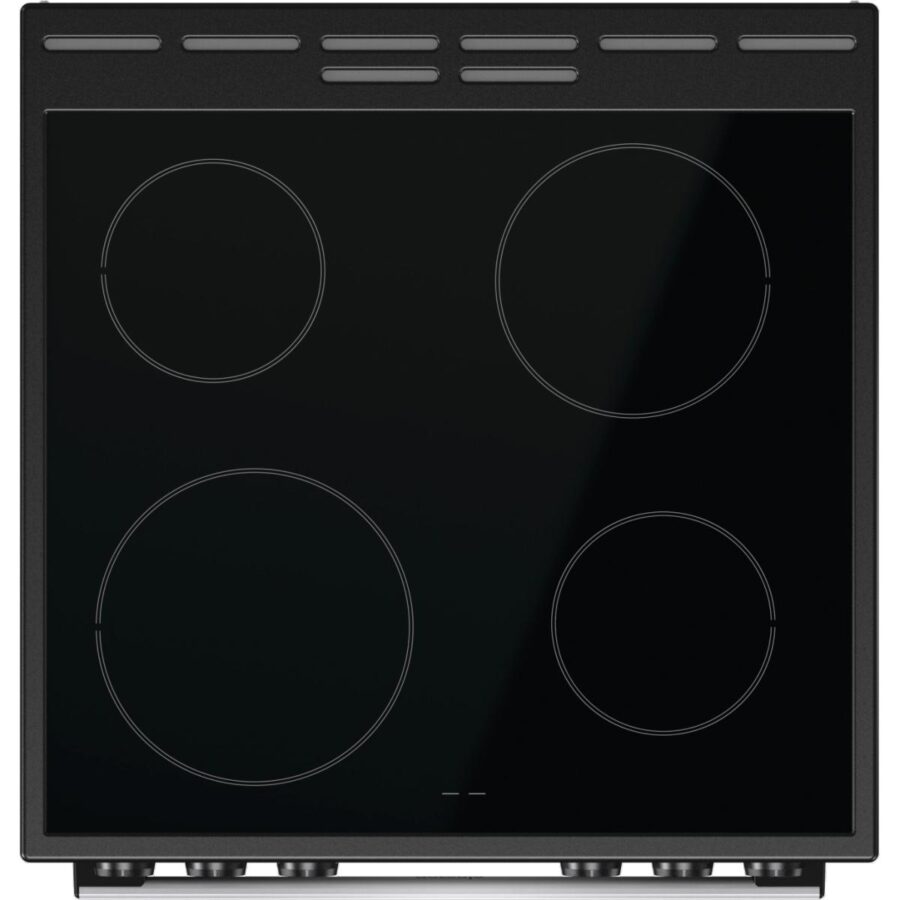 Плита GORENJE/ Тип плиты: электрическая, Тип варочной поверхности: стеклокерамическая, Цвет: серый, Ширина, см: 60 — изображение 4