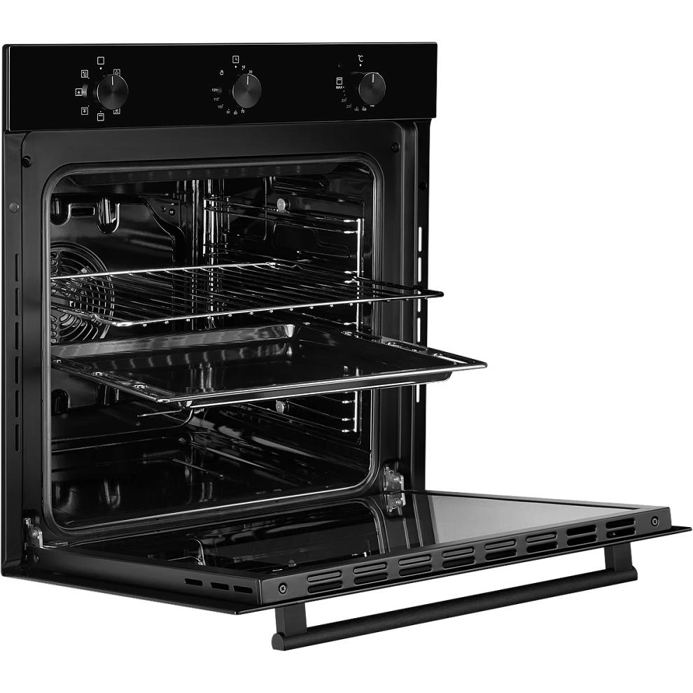 Встраиваемый электрический духовой шкаф MONSHER/ Электрический независимый духовой шкаф, 6 режимов: Нижний нагрев, Макси-Гриль с конвекцией, Разморозка, Режим подсветка, Традиционный нагрев, Макси-Гриль, Нижний нагрев с конвекцией, Конвекция, механические — изображение 3