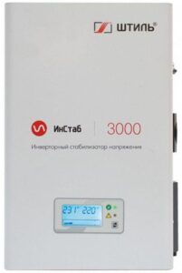 Купить Стабилизатор напряжения Штиль ИнСтаб IS3000 2500Вт 3000ВА белый - 4D-13824498 из реестра по лучшей цене