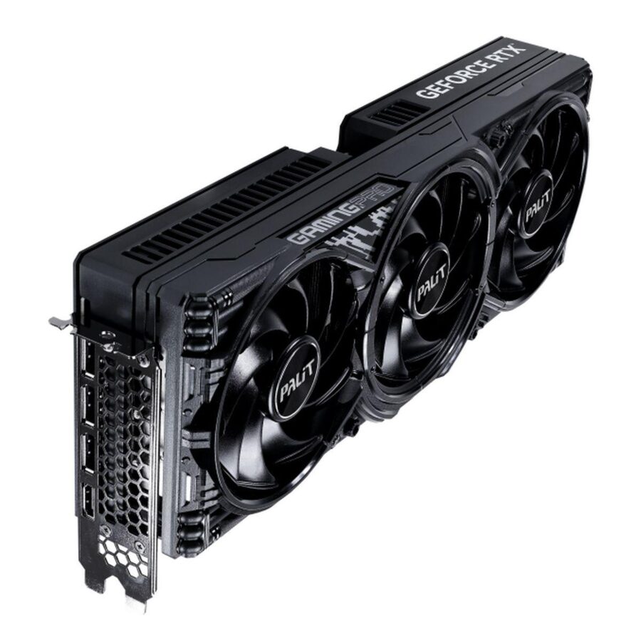 Видеокарта Palit RTX5070 GAMINGPRO OC 12GB GDDR7 192bit 3xDP HDMI 3FAN RTL — изображение 3
