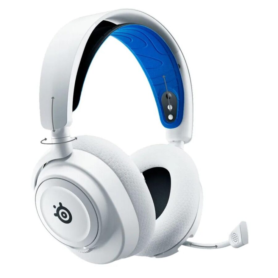 Наушники SteelSeries Arctis Nova 7P Wireless White — изображение 2