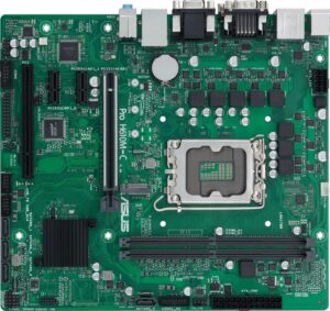 Купить Материнская плата Asus PRO H610M-C-CSM Soc-1700 Intel H610 2xDDR5 mATX AC`97 8ch(7.1) GbLAN+VGA+DVI+HDMI+DP - 4D-15222035 из реестра по лучшей цене
