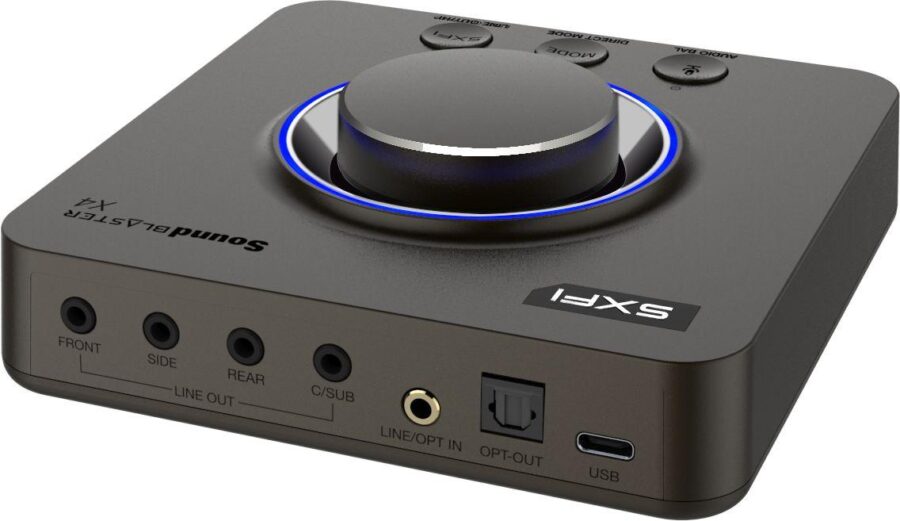 Звуковая карта Creative USB Sound Blaster X4 (Super X-Fi Ultra DSP) 7.1 Ret — изображение 4