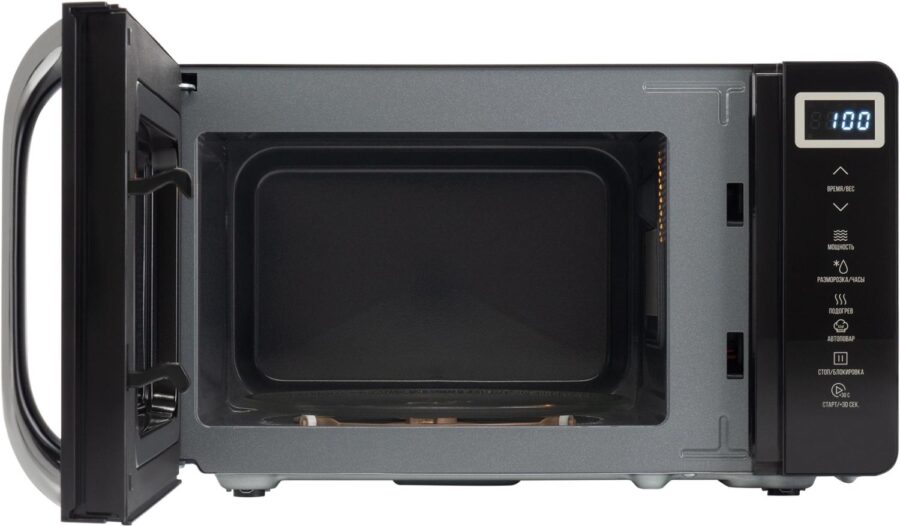 Микроволновая Печь Hyundai HYM-D3039 20л. 700Вт черный — изображение 4