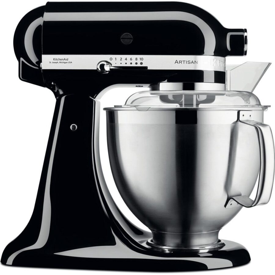 Настольный миксер KitchenAid Настольный миксер с откидным блоком  Artisan 4.8 л, черный