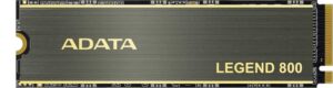Купить Твердотельный накопитель/ ADATA SSD LEGEND 800, 2000GB, M.2(22x80mm), NVMe 1.4, PCIe 4.0 x4, 3D NAND, R/W 3500/2800MB/s, IOPs н.д./н.д., TBW 1200, DWPD 0.55, with Heat Sink (3 года) - 4D-13241426 из реестра по лучшей цене