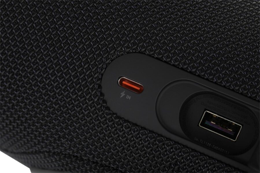 Колонка порт. JBL Charge 5 черный 40W 2.0 BT 15м 7500mAh (без.бат) (JBLCHARGE5BLK) — изображение 2