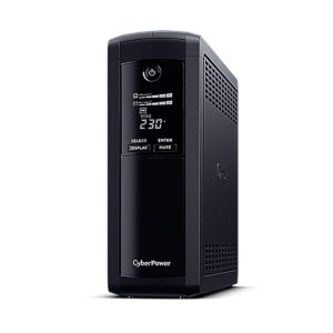 Купить Источник бесперебойного питания ИБП Line-Interactive CyberPower VP1200ELCD 1200VA/720W USB/RS-232/RJ11/45  (4 + 1 EURO) - 4D-14372506 из реестра по лучшей цене