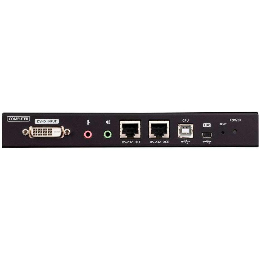 Удлинитель, KVM+DVI, управление по IP, Rackmount/Desktop, 10/100 Base-T, с KVM-шнурами PS2 1х1.2м.;USB 1x1.2м., TCP/IP, (Virtual Media;WIN98SE/ME/2000/XP/FREE-BSD/LINUX 7.0 или выше;1600x1200 60Hz;)/ 1-Local/Remote Share Access Single Port DVI KVM over IP — изображение 2