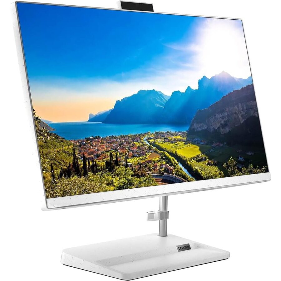 Моноблок/ Lenovo IdeaCentre AIO 3 24IAP7   23.8"(1920x1080 IPS)/Intel Core i3 1215U(1.2Ghz)/8192Mb/512SSDGb/noDVD/Int:Intel UHD Graphics/Cam/BT/WiFi/war 1y/7.03kg/white/noOS + RU kbd, mouse USB — изображение 2