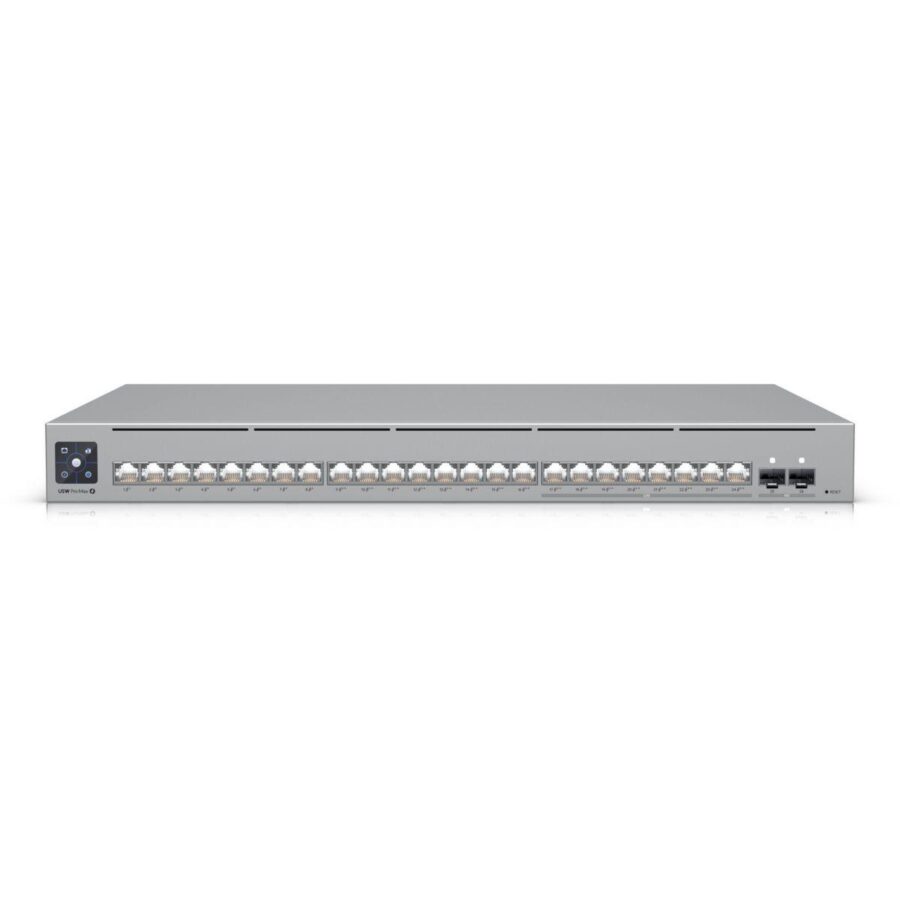 Коммутатор/ Switch (16) GbE RJ45 ports, (8) 1/2.5 GbE RJ45 ports, (2) 10G SFP+ ports ; Total non-blocking throughput, 56 Gbps ; Switching capacity, 112 Gbps