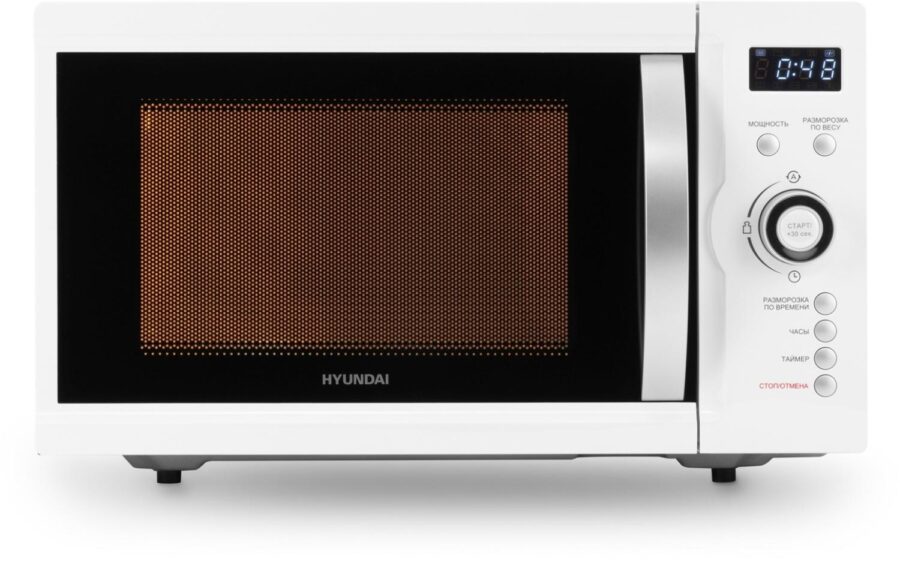 Микроволновая Печь Hyundai HYM-D3007 23л. 800Вт белый — изображение 3