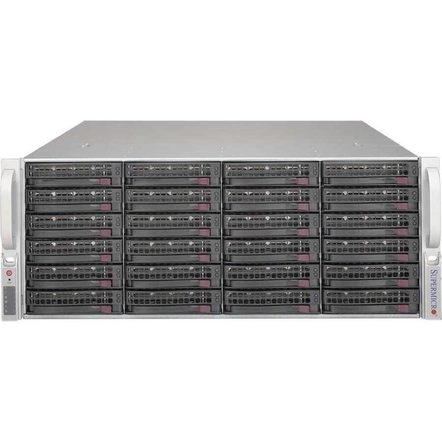 Корпус SuperMicro  CSE-846BE1C-R1K23B 4U, SC846B w/ SAS3 Single Expander, 2x 1200W, Black (279111) — изображение 3