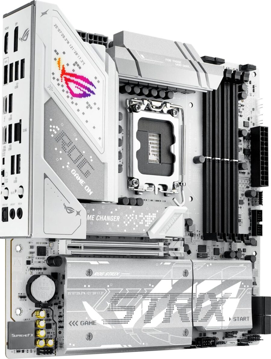 Материнская плата Asus ROG STRIX B860-G GAMING WIFI Soc-1851 Intel B860 4xDDR5 mATX AC`97 8ch(7.1) 2.5Gg RAID+HDMI+DP — изображение 2