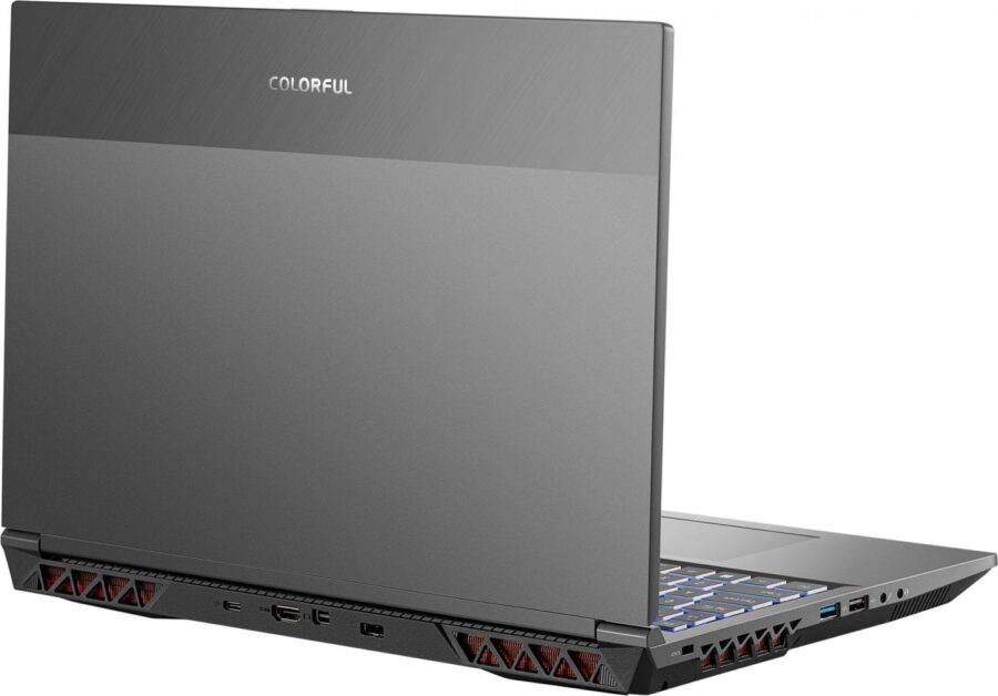 Ноутбук Сolorful Evol X15 AT 23 Core i5 12450H 16Gb SSD512Gb NVIDIA GeForce RTX4050 6Gb 15.6" IPS FHD (1920x1080) Windows 11 Home Multi Language 64 grey WiFi BT Cam (A10003400434) — изображение 2