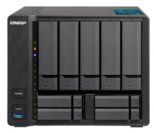Купить Сетевое хранилище QNAP TVS-951X-8G 9-Bay NAS, Intel Celeron 3865U dual-core 1.8 GHz , 8GB DDR4 (2 x 4GB) SODIMM RAM ( 2 slots, max 32GB), 5 x 3.5"" an - X-636432 из реестра по лучшей цене