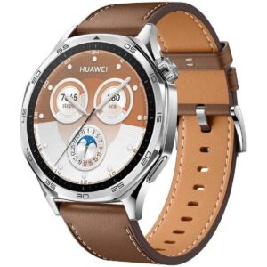 Купить HUAWEI Смарт-часы GT 5 VLI-B19, коричневые - 4D-15075180 из реестра по лучшей цене