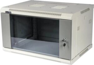 Купить Шкаф коммутационный Lanmaster (TWT-CBWPG-12U-6X6-GY) настенный 12U 600x600мм пер.дв.стекл 60кг серый - 4D-13384717 из реестра по лучшей цене