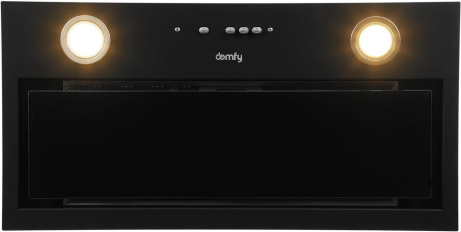 Вытяжка встраиваемая Domfy DM6036BB BG черный управление: кнопочное (1 мотор) — изображение 4