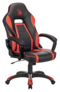 Купить Кресло игровое A4Tech Bloody GC-350 черный/красный эко.кожа крестов. пластик черный - 4D-11569026 из реестра по лучшей цене