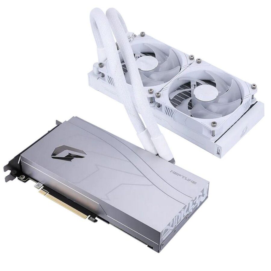 Видеокарта Colorful Bad Pack RTX4070Ti IGAME NEPTUNE OC-V 12GB GDDR6X 192bit 3xDP HDMI LIQUID — изображение 2