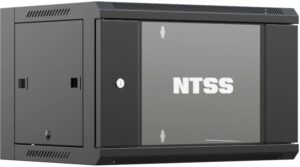 Купить Шкаф коммутационный NTSS (NTSS-W6U6060GS-BL) настенный 6U 570x600мм пер.дв.стекл 60кг черный 500мм 18.8кг 220град. 370мм IP20 сталь - 4D-14357735 из реестра по лучшей цене