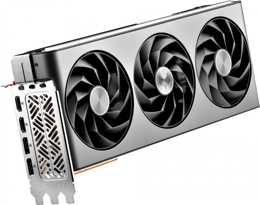 Видеокарта Sapphire PCI-E 4.0 11335-02-20G NITRO+ RX 7700 XT GAMING OC AMD Radeon RX 7700XT 12Gb 192bit GDDR6 2276/18000 HDMIx2 DPx2 HDCP Ret — изображение 3