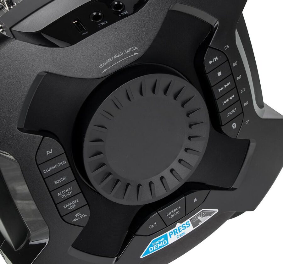 Минисистема Panasonic SC-TMAX10GSK черный 300Вт CD CDRW FM USB BT — изображение 3
