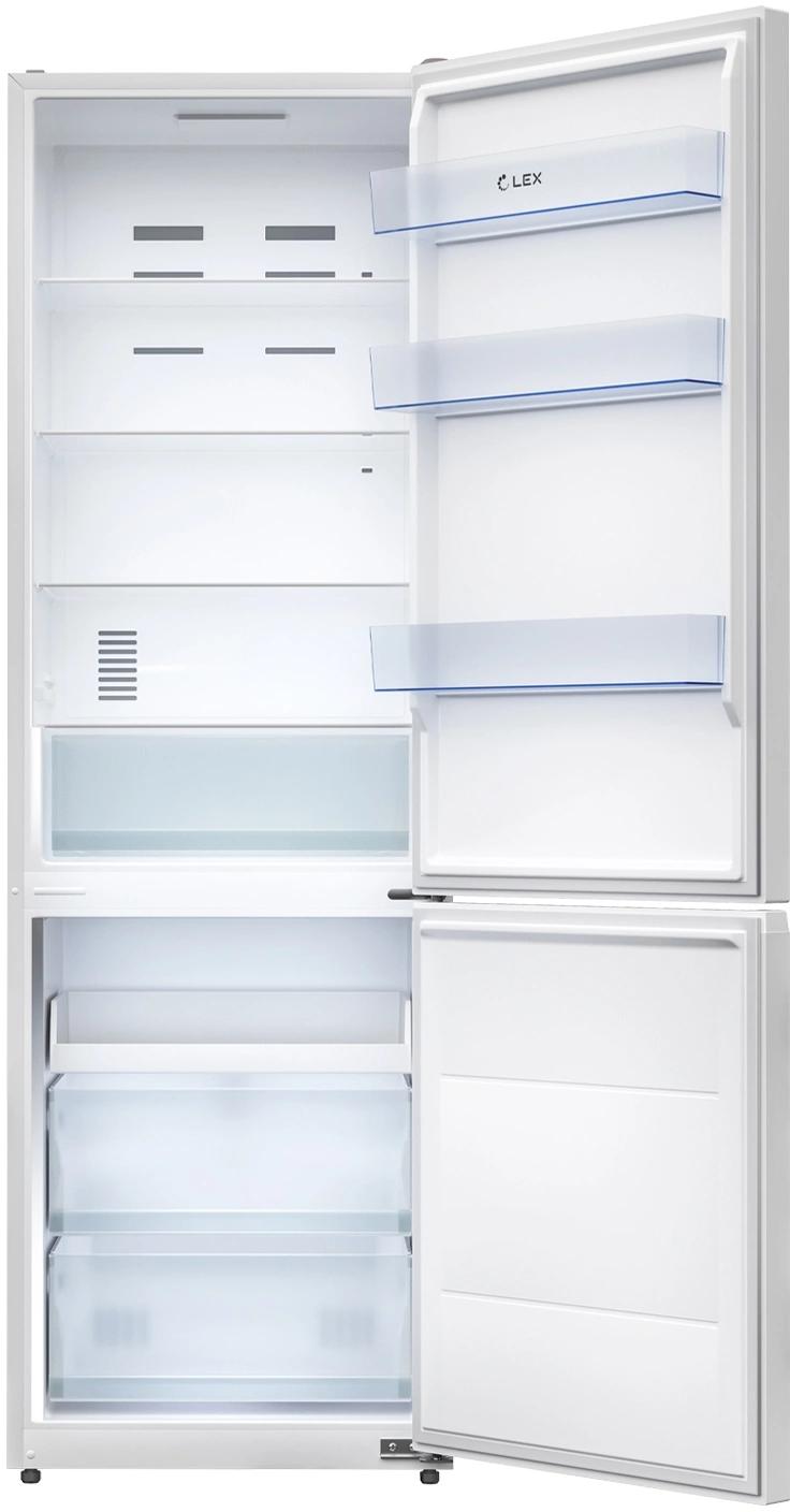 Холодильник Lex LKB185WIDMax 2-хкамерн. белый глянц. инвертер — изображение 2