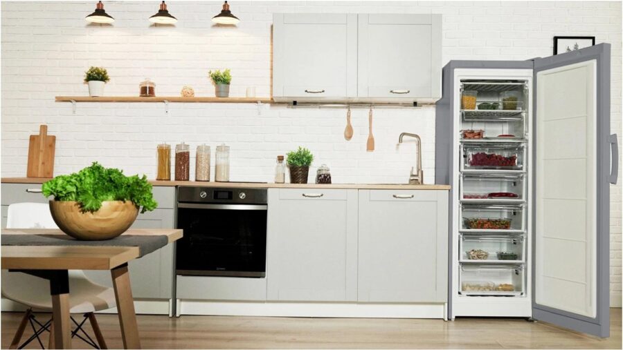 Морозильная камера Indesit DSZ 5175 G серебристый — изображение 4