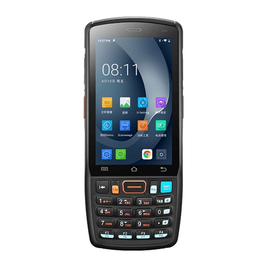 Терминал сбора данных UROVO DT40S 2D SE2030W SR/AND12/WIFI/BT/4G/3GB/32GB/27-KEY — изображение 3