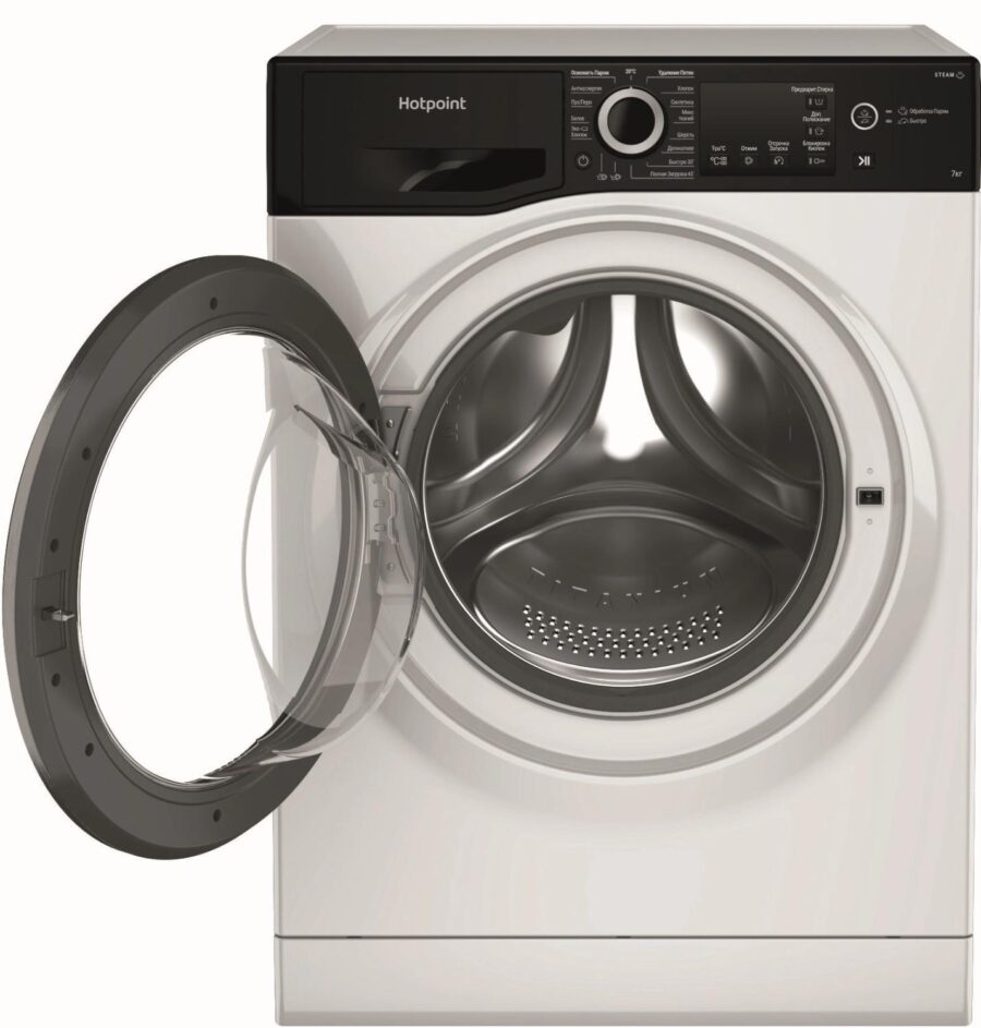 Стиральная машина Hotpoint NSB 7225 ZS V RU класс: A загр.фронтальная макс.:7кг белый — изображение 2