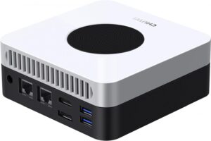 Купить Неттоп Chuwi LarkBox X N100 (0.8) 12Gb SSD512Gb UHDG Windows 11 Home 2xGbitEth WiFi BT черный/белый - 4D-15663987 из реестра по лучшей цене