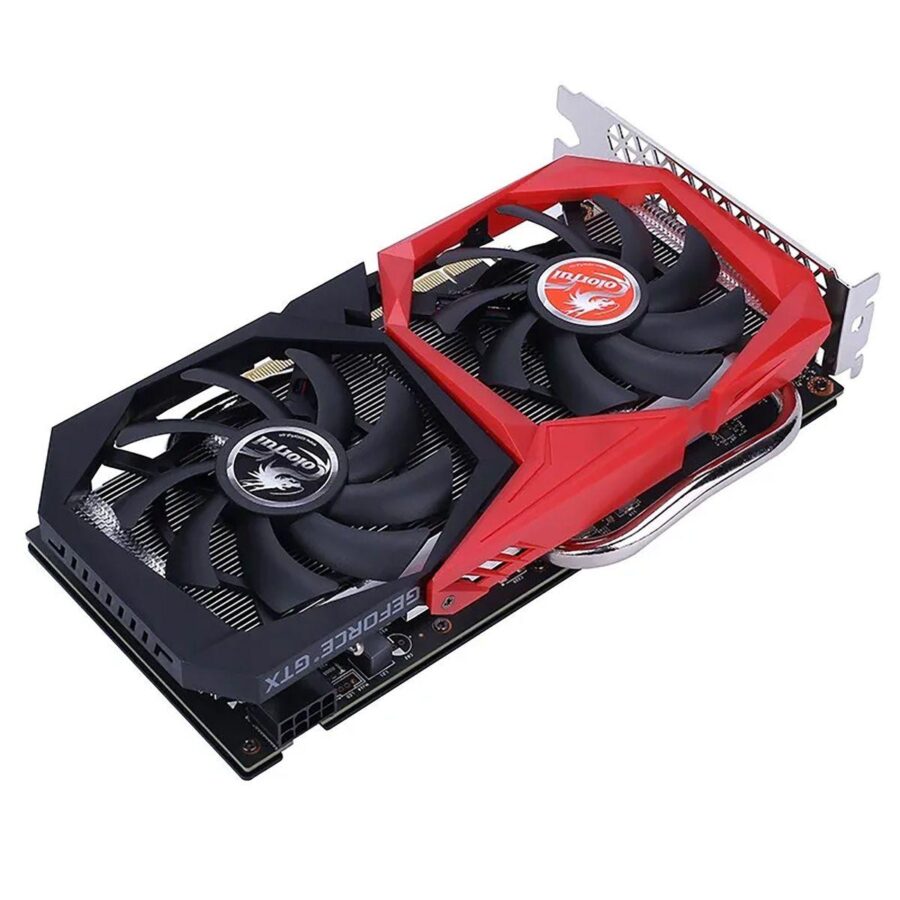 Видеокарта Colorful GTX1650 EX 4GD6-V 4GB GDDR6 128bit DVI DP HDMI 2FAN RTL — изображение 3