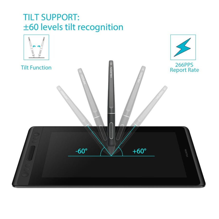 Интерактивный дисплей/ Сенсорный монитор Huion KAMVAS Pro 12 — изображение 4