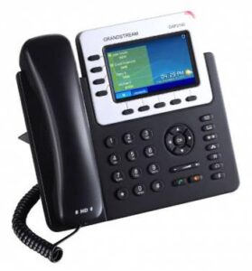 Купить Телефон IP Grandstream GXP-2140 черный - 4D-10645692 из реестра по лучшей цене
