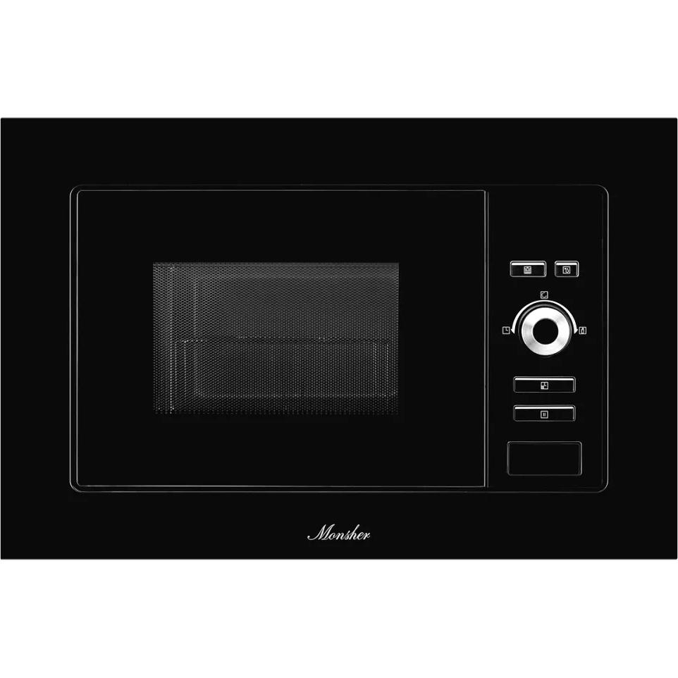 Встраиваемая микроволновая печь Monsher/ встраиваемая, 59.3х38.5х31.3 см, мощность микроволновой печи 800-1250 Вт, мощность гриля 1000 Вт, 5 уровней мощности, электронное управление, многофункциональный дисплей, режим Микроволны/Гриль/Комби, автоменю8 про — изображение 2