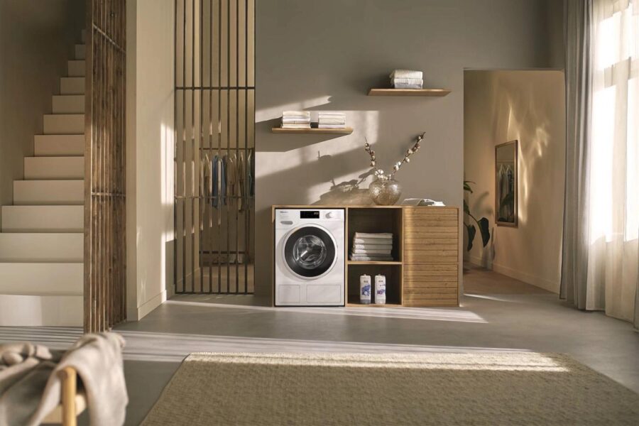 Стиральная машина Miele WWB680 WCS 125 Edition класс: A загр.фронтальная макс.:8кг белый инвертер — изображение 4